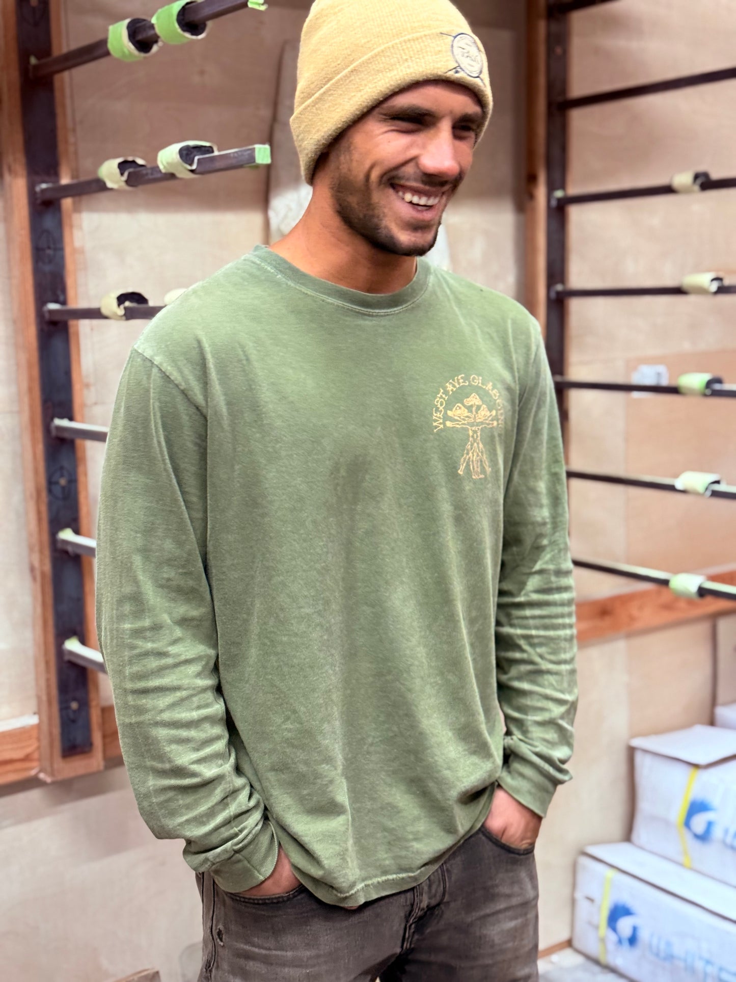 WEST AVE GLASSING LONG SLEEVE 2 COLORWAYS