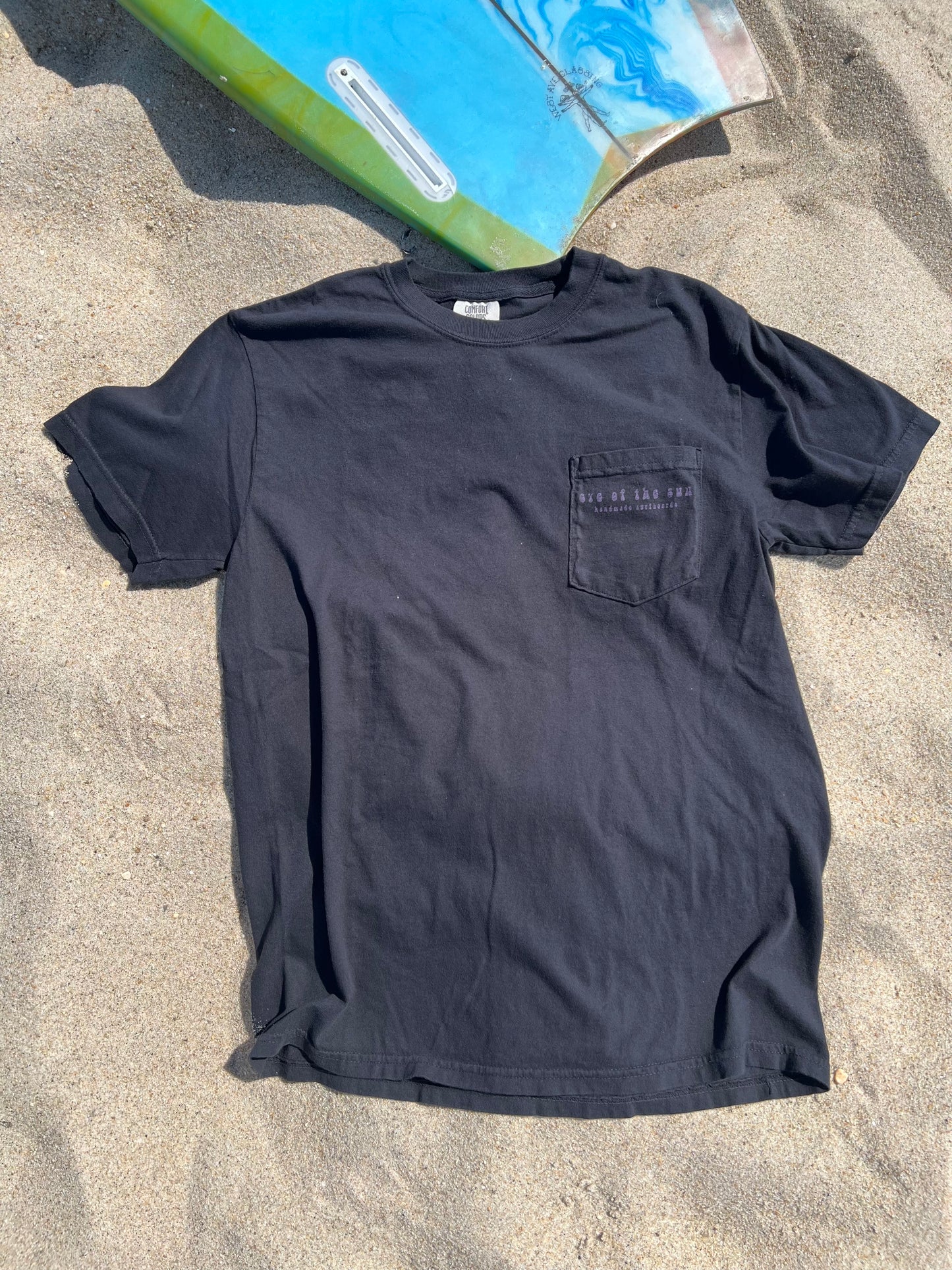 EYE OF THE SUN HANDMADE SURFBOARDS POCKET-TEE
