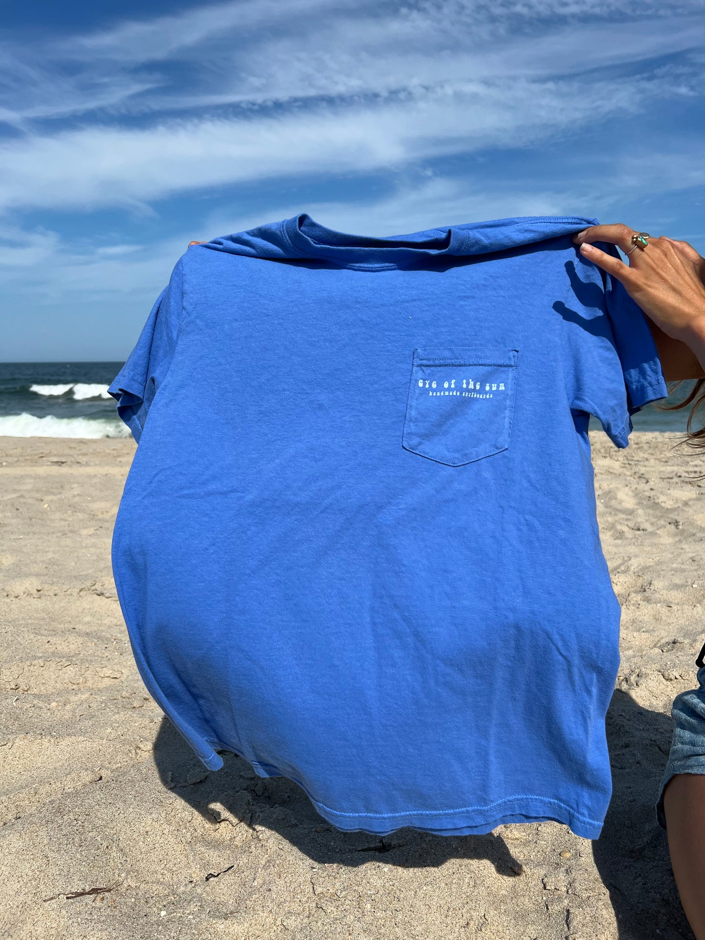 EYE OF THE SUN HANDMADE SURFBOARDS POCKET-TEE
