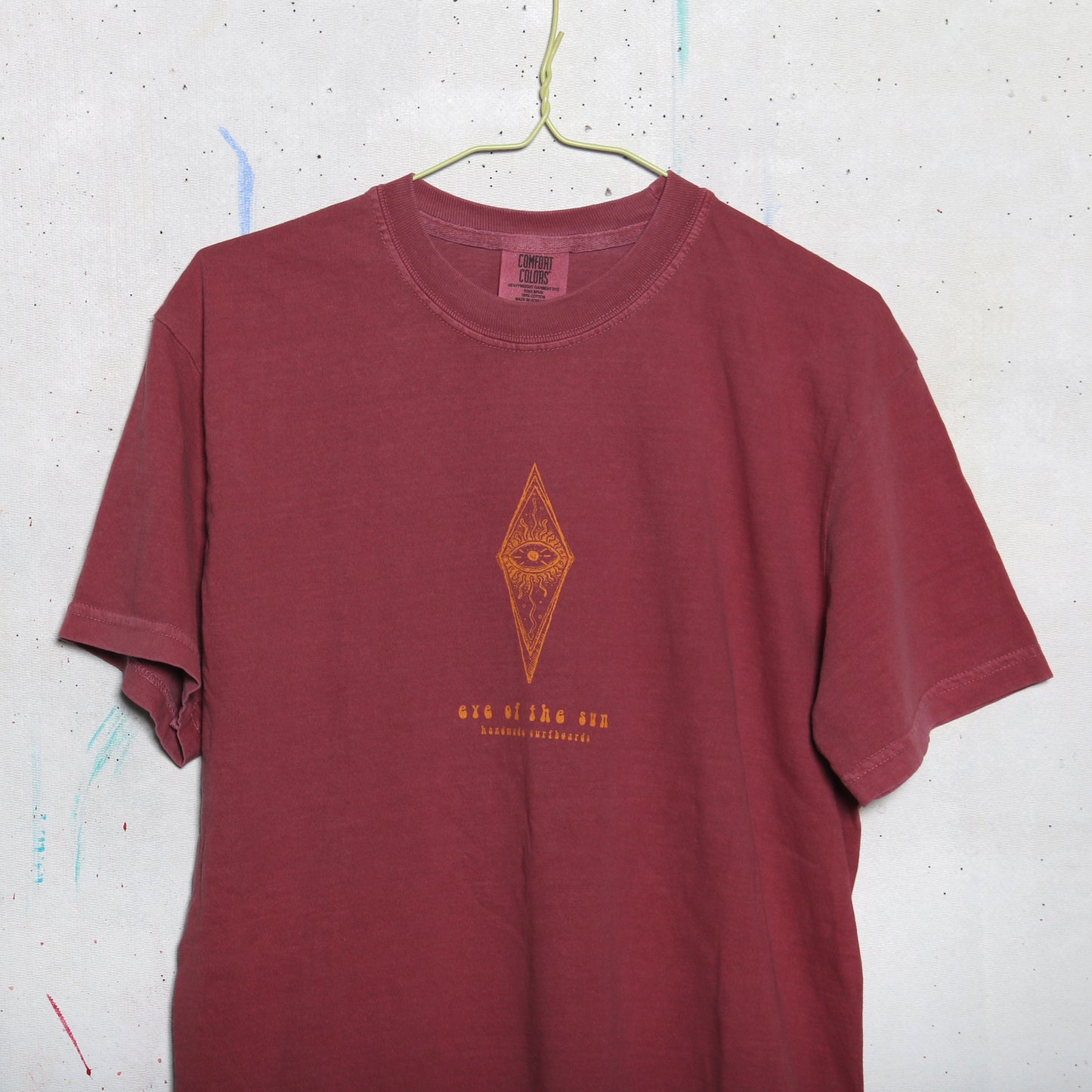 EYE OF THE SUN SURFBOARDS "HIGHLY ADDICTIVE" TEE *4 COLORWAYS*