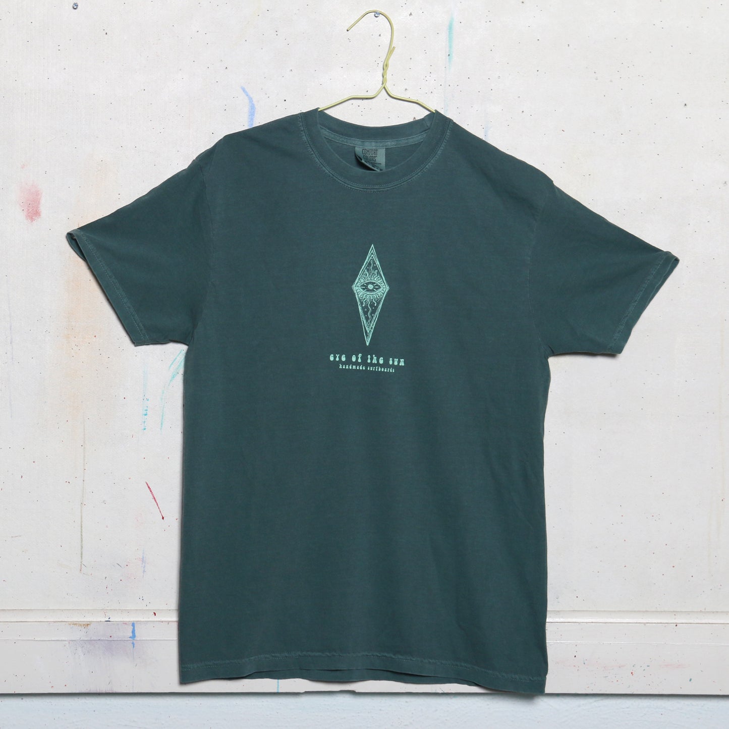 EYE OF THE SUN SURFBOARDS "HIGHLY ADDICTIVE" TEE *4 COLORWAYS*
