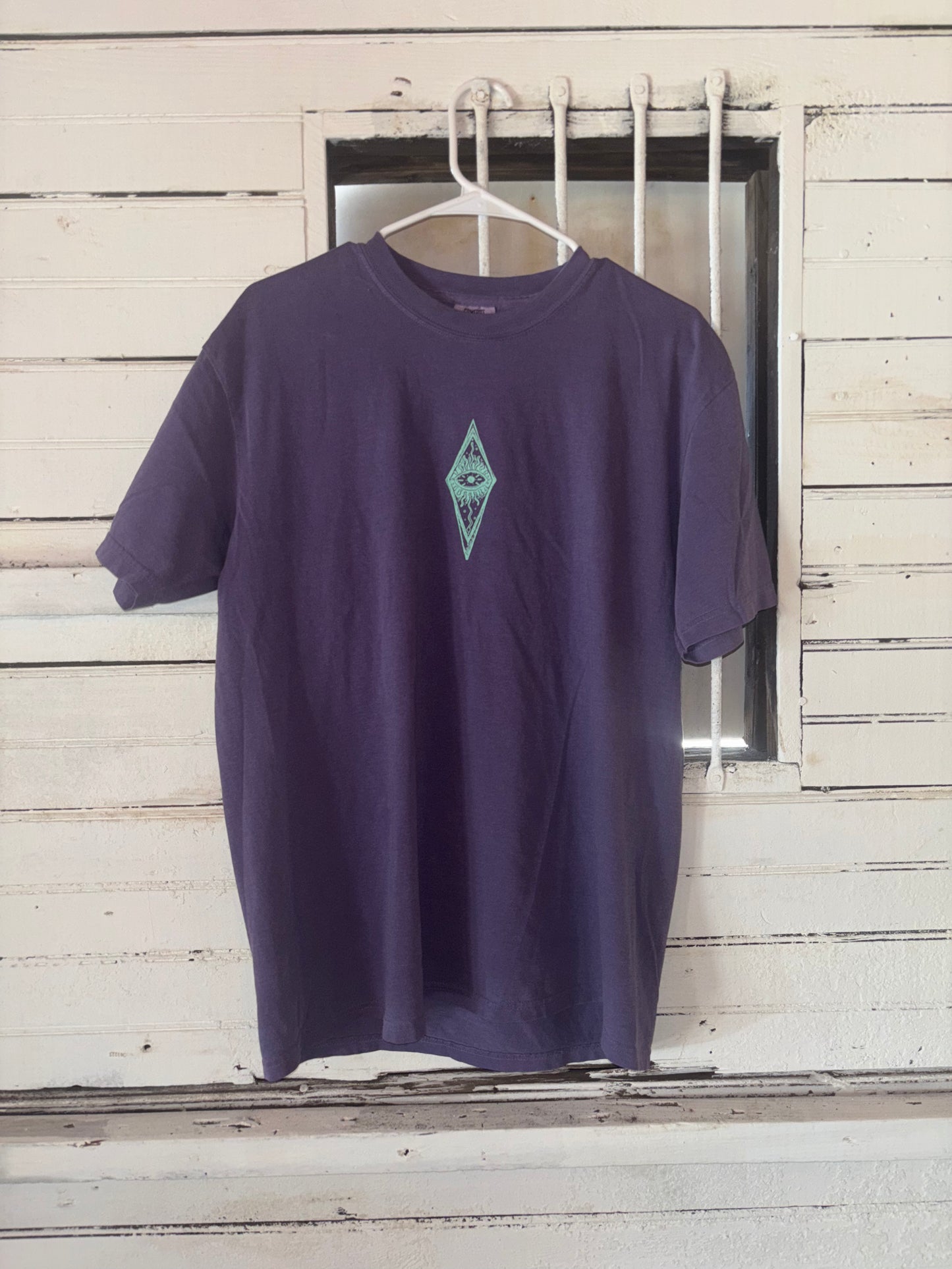 Eye Of The Sun Surfboards Tattoo Font Tee (4 Colors)