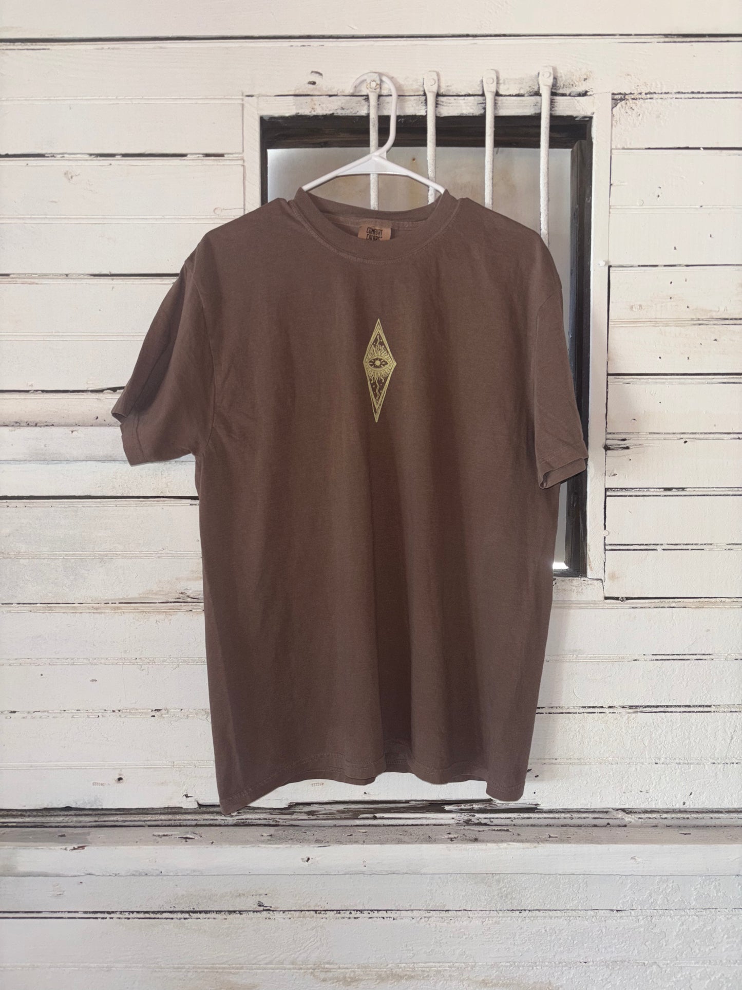 Eye Of The Sun Surfboards Tattoo Font Tee (4 Colors)