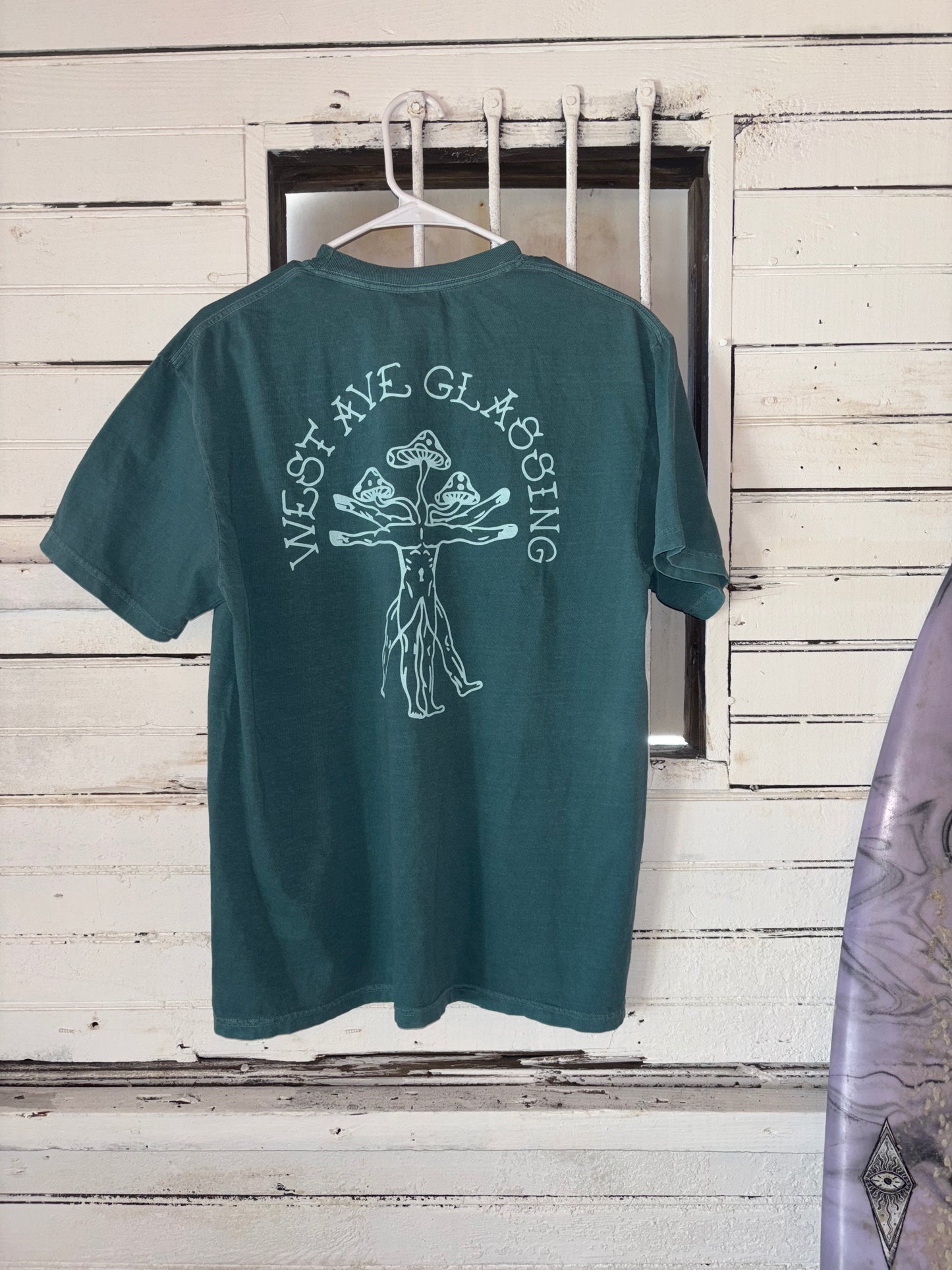 WEST AVE GLASSING TEE (4 Colors)